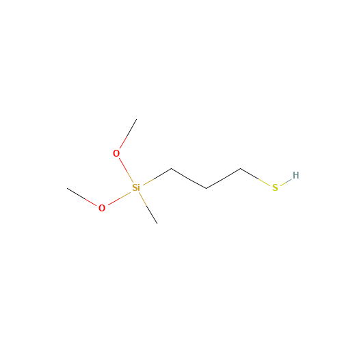 3-[Dimethoxy(methyl)silyl]-1-propanethiol (CAS: 31001-77-1) - Related Chemical Product