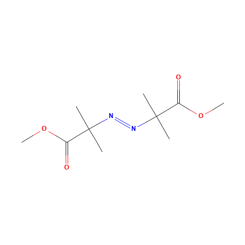 Dimethyl 2,2'-[(E)-1,2-diazenediyl]bis(2-methylpropanoate) (CAS: 2589-57-3) - Related Chemical Product