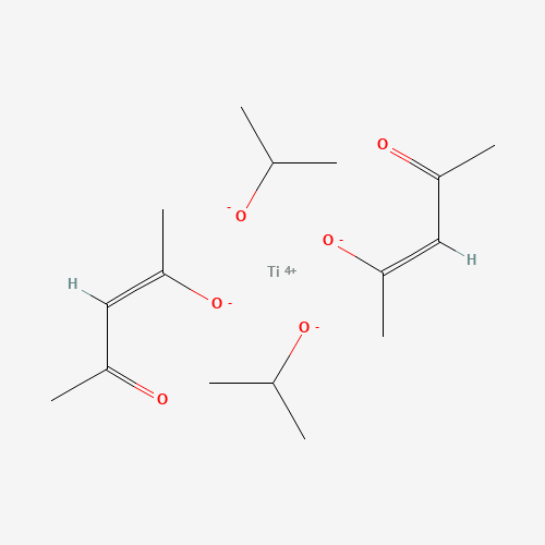 Bis(2-propanolato)titanium(2+) bis[(2Z)-4-oxo-2-penten-2-olate] (CAS: 17927-72-9) - Related Chemical Product