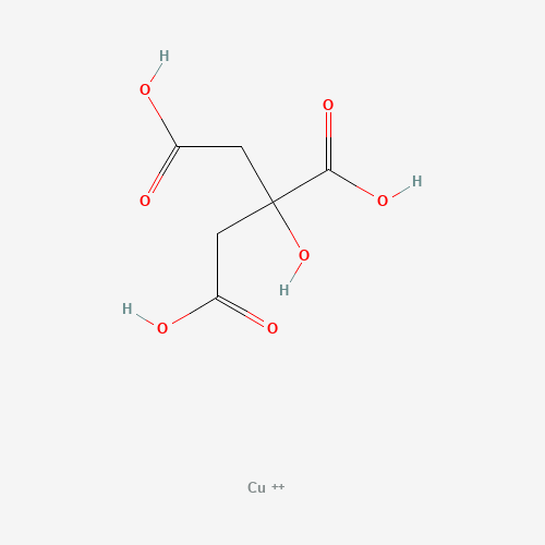 Copper(2+) 2-hydroxy-1,2,3-propanetricarboxylate (3:2) (CAS: 10402-15-0) - Related Chemical Product