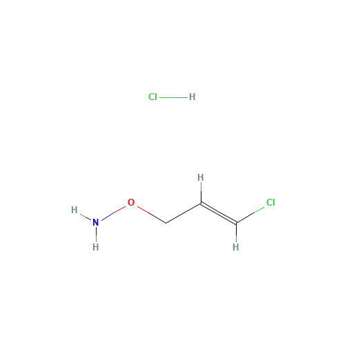 (1E)-3-(Aminooxy)-1-chloro-1-propene hydrochloride (1:1) (CAS: 96992-71-1) - Related Chemical Product