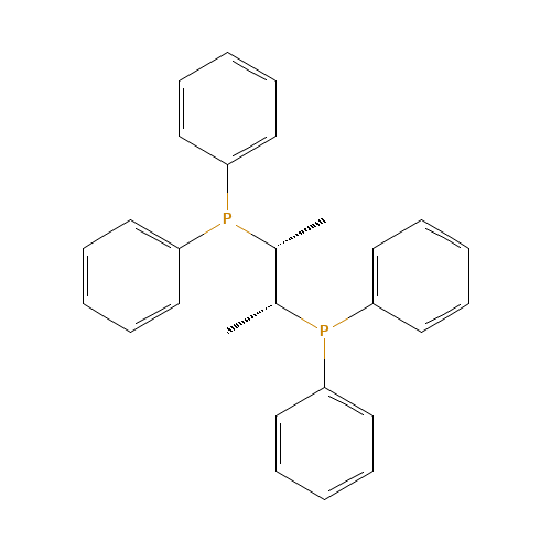 (2R,3R)-2,3-Butanediylbis(diphenylphosphine) (CAS: 74839-84-2) - Related Chemical Product