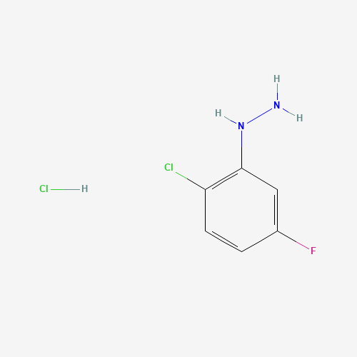 (2-Chloro-5-fluorophenyl)hydrazinium chloride (CAS: 502496-25-5) - Related Chemical Product