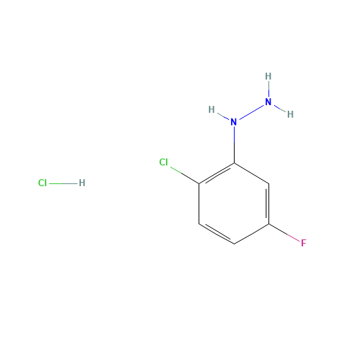 (2-Chloro-5-fluorophenyl)hydrazinium chloride (CAS: 502496-25-5) - Related Chemical Product