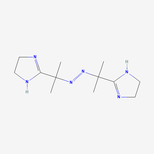 2,2'-[(E)-1,2-Diazenediyldi-2,2-propanediyl]bis(4,5-dihydro-1H-imidazole) (CAS: 20858-12-2) - Related Chemical Product