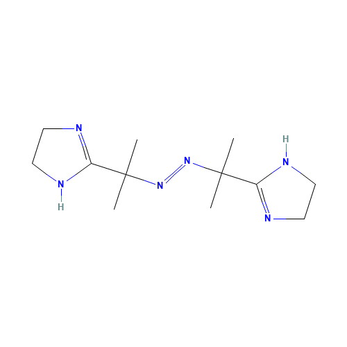 2,2'-[(E)-1,2-Diazenediyldi-2,2-propanediyl]bis(4,5-dihydro-1H-imidazole) (CAS: 20858-12-2) - Related Chemical Product