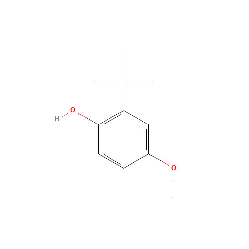 4-Methoxy-2-(2-methyl-2-propanyl)phenol (CAS: 121-00-6) - Related Chemical Product