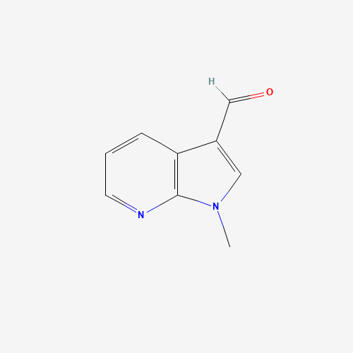 1H-Pyrrolo[2,3-b]pyridine-3-carbaldehyde (CAS: 171919-36-1) - Chemical Structure and Molecular Formula 