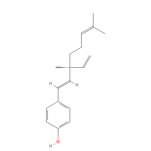 4-[(1E,3S)-3,7-Dimethyl-3-vinyl-1,6-octadien-1-yl]phenol (CAS: 10309-37-2) - Related Chemical Product