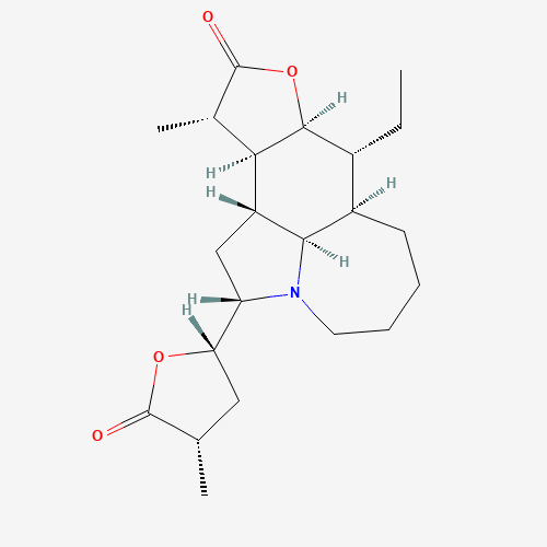 (2S,7aR,8R,8aS,11S,11aS,11bR,11cR)-8-Ethyl-11-methyl-2-[(2S,4S)-4-methyl-5-oxotetrahydro-2-furanyl]dodecahydroazepino[3,2,1-hi]furo[3,2-e]indol-10(2H)-one (CAS: 6879-01-2) - Related Chemical Product
