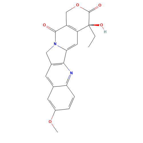 (4S)-4-Ethyl-4-hydroxy-9-methoxy-1H-pyrano[3',4':6,7]indolizino[1,2-b]quinoline-3,14(4H,12H)-dione (CAS: 19685-10-0) - Related Chemical Product