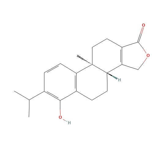 (3bR,9bS)-6-Hydroxy-7-isopropyl-9b-methyl-3b,4,5,9b,10,11-hexahydrophenanthro[1,2-c]furan-1(3H)-one (CAS: 74285-86-2) - Related Chemical Product