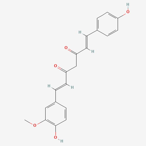 (1E,6E)-1-(4-Hydroxy-3-methoxyphenyl)-7-(4-hydroxyphenyl)-1,6-heptadiene-3,5-dione (CAS: 24939-17-1) - Related Chemical Product