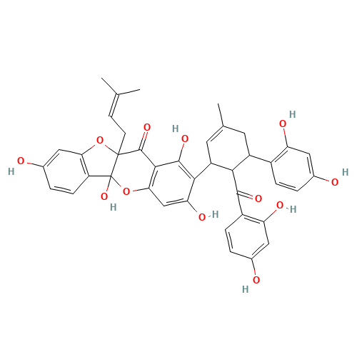sanggenon D (CAS: 81422-93-7) - Related Chemical Product