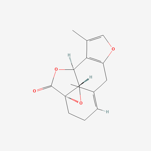 (1S,12S,13S)-5,10-Dimethyl-8,14,16-trioxatetracyclo[10.2.2.01,13.07,11]hexadeca-4,7(11),9-trien-15-one (CAS: 13476-25-0) - Related Chemical Product