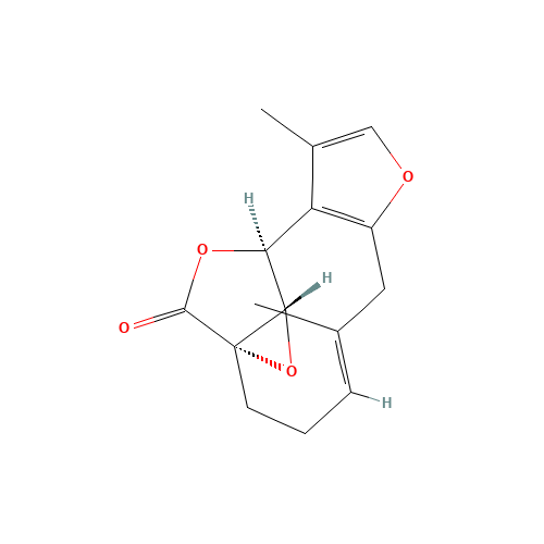 (1S,12S,13S)-5,10-Dimethyl-8,14,16-trioxatetracyclo[10.2.2.01,13.07,11]hexadeca-4,7(11),9-trien-15-one (CAS: 13476-25-0) - Related Chemical Product