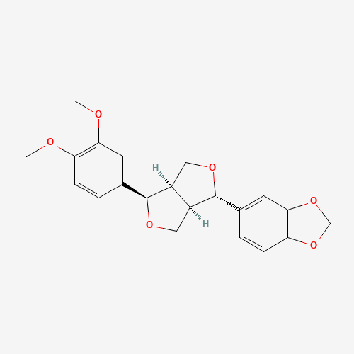 Fargesin (CAS: 31008-19-2) - Chemical Structure and Molecular Formula 