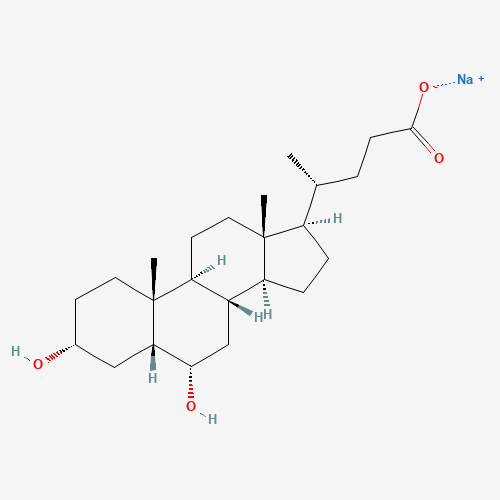 (3a,6a)-3,6-Dihydroxycholan-24-oic acid (CAS: 10421-49-5) - Related Chemical Product