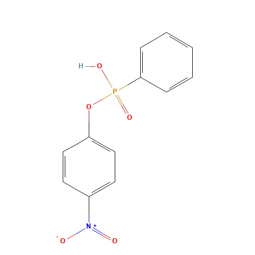 4-Nitrophenyl hydrogen phenylphosphonate (CAS: 57072-35-2) - Related Chemical Product
