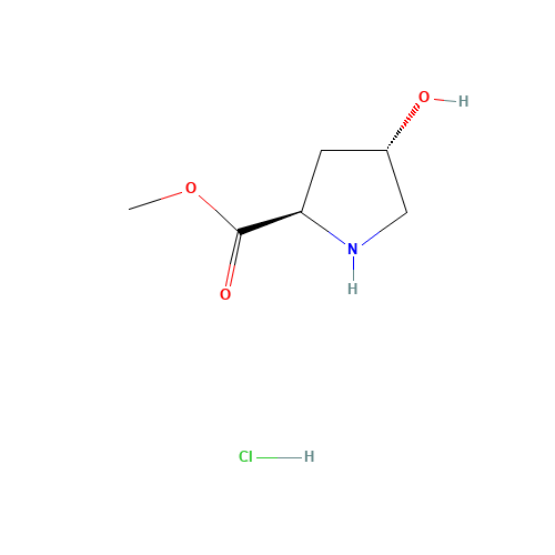 (2S,4R)-4-Hydroxy-2-(methoxycarbonyl)pyrrolidinium chloride (CAS: 481704-21-6) - Related Chemical Product