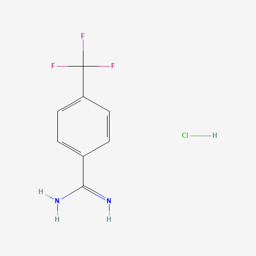4-(Trifluoromethyl)benzenecarboximidamide hydrochloride (1:1) (CAS: 38980-96-0) - Related Chemical Product