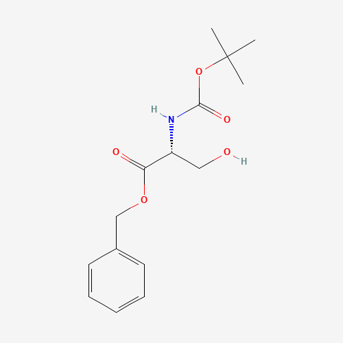 Benzyl N-{[(2-methyl-2-propanyl)oxy]carbonyl}-L-serinate (CAS: 141527-78-8) - Related Chemical Product