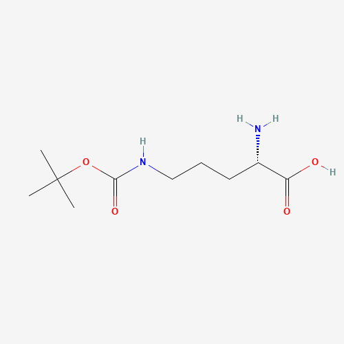 (2S)-2-Ammonio-5-({[(2-methyl-2-propanyl)oxy]carbonyl}amino)pentanoate (CAS: 13650-49-2) - Related Chemical Product