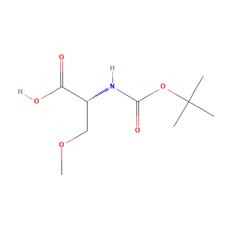 O-Methyl-N-{[(2-methyl-2-propanyl)oxy]carbonyl}-D-serine (CAS: 86123-95-7) - Related Chemical Product