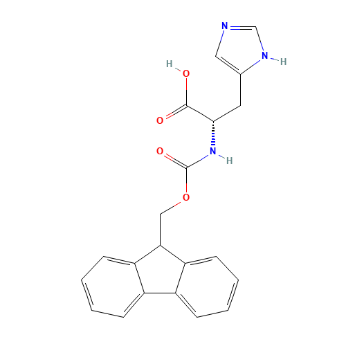 N-[(9H-Fluoren-9-ylmethoxy)carbonyl]-L-histidine (CAS: 116611-64-4) - Related Chemical Product