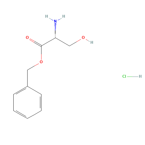 (2S)-1-(Benzyloxy)-3-hydroxy-1-oxo-2-propanaminium chloride (CAS: 151651-44-4) - Related Chemical Product
