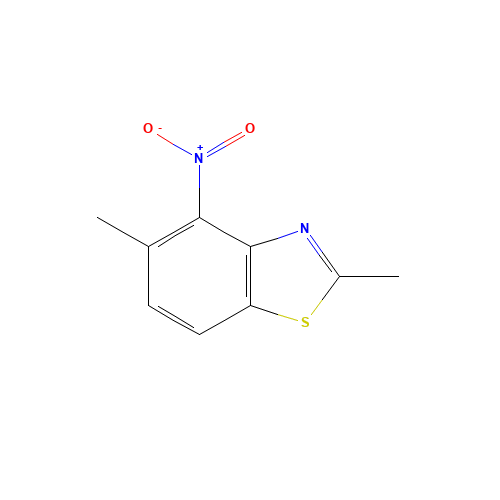 Benzothiazole, 2,5-dimethyl-4-nitro- (9CI) (CAS: 650635-66-8) - Related Chemical Product