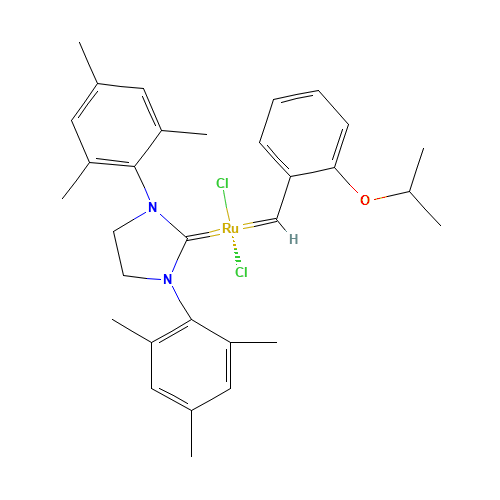 Dichloro(1,3-dimesityl-2-imidazolidinylidene)(2-isopropoxybenzylidene)ruthenium (CAS: 301224-40-8) - Related Chemical Product