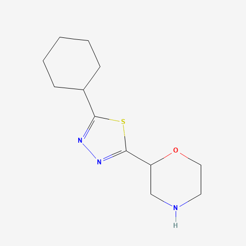 2-(5-cyclohexyl-1,3,4-thiadiazol-2-yl)morpholine (CAS: 1251033-75-6) - Related Chemical Product