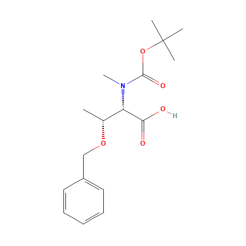 O-Benzyl-N-methyl-N-{[(2-methyl-2-propanyl)oxy]carbonyl}-L-tyrosine (CAS: 64263-80-5) - Related Chemical Product