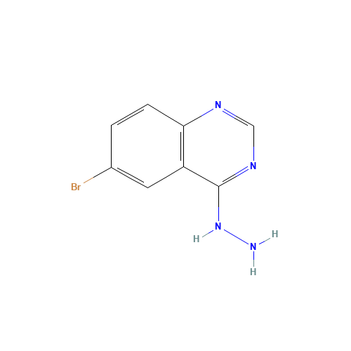 6-broMo-4-hydrazinylquinazoline (CAS: 307529-02-8) - Related Chemical Product