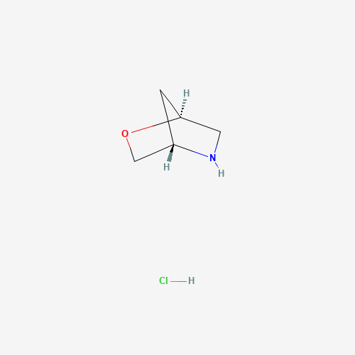 (1S,4S)-3-oxa-6-azabicyclo[2.2.1]heptane hydrochloride (CAS: 31560-06-2) - Chemical Structure and Molecular Formula 
