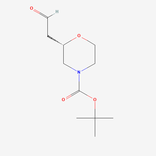 (S)-N-Boc-2-(2-Oxo-ethyl)-morpholine (CAS: 1257850-93-3) - Related Chemical Product
