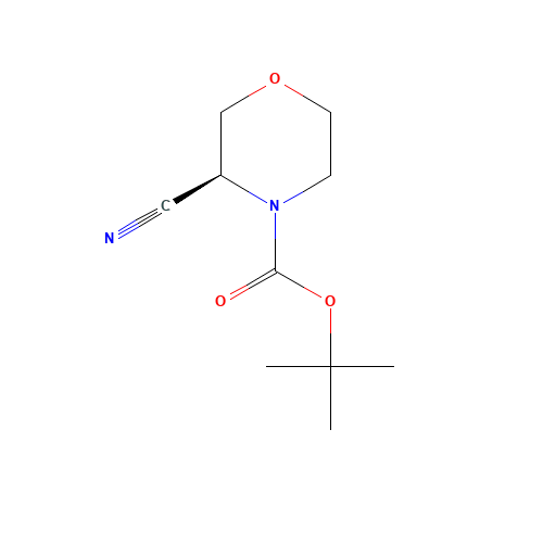 (S)-4-Boc-3-cyanomorpholine (CAS: 1257856-86-2) - Related Chemical Product