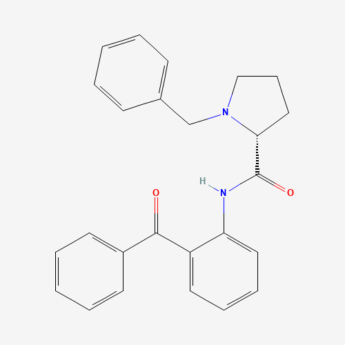 (R)-N-(2-Benzoylphenyl)-2-benzyl-prolinamide (CAS: 105024-93-9) - Related Chemical Product