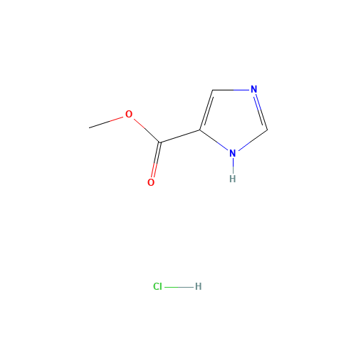 1H-Imidazole-4-carboxylic acid, methyl ester, monohydrochloride (9CI) (CAS: 127607-71-0) - Related Chemical Product