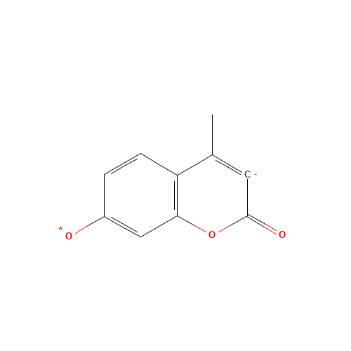2H-1-Benzopyran-7-yloxy, 4-methyl-2-oxo-, ion(1-) (9CI) (CAS: 154616-75-8) - Related Chemical Product