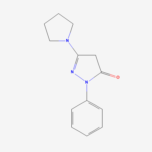 1-Phenyl-3-pyrrolidino-5-pyrazolone (CAS: 30707-75-6) - Related Chemical Product