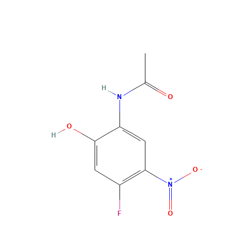 N-(4-Fluoro-2-hydroxy-5-nitrophenyl)-acetamide (CAS: 137589-57-2) - Related Chemical Product