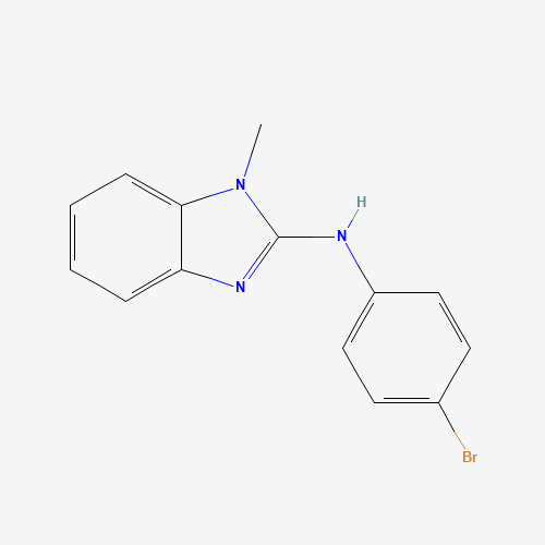 N-(4-Bromophenyl)-1-methyl-1H-benzimidazol-2-amine (CAS: 330793-27-6) - Related Chemical Product