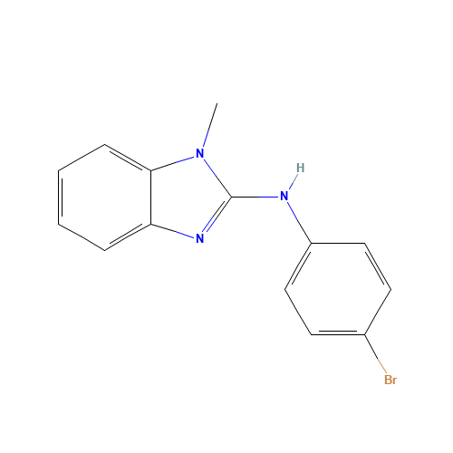 N-(4-Bromophenyl)-1-methyl-1H-benzimidazol-2-amine (CAS: 330793-27-6) - Related Chemical Product