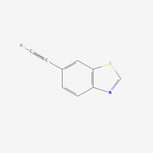 6-ethynyl-1,3-benzothiazole (CAS: 864376-04-5) - Chemical Structure and Molecular Formula 