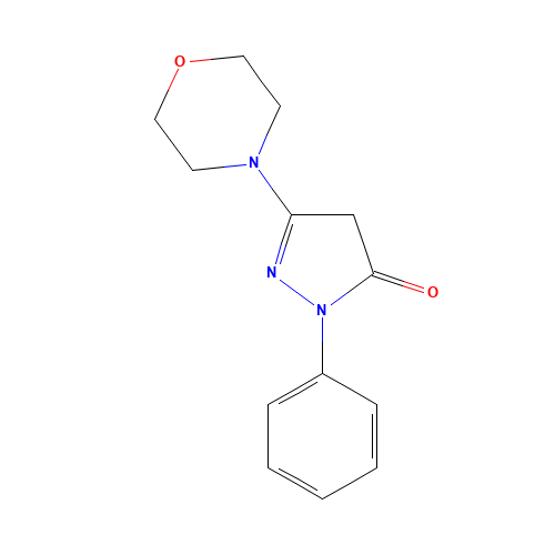 5-(4-Morpholinyl)-2-phenyl-1,2-dihydro-3H-pyrazol-3-one (CAS: 30707-74-5) - Related Chemical Product