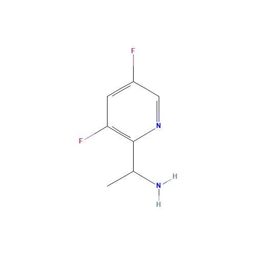 1-(3,5-Difluoro-2-pyridinyl)ethanamine (CAS: 915720-76-2) - Related Chemical Product