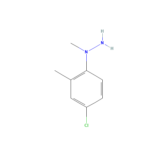 1-(4-chloro-2-methyl-phenyl)-1-methyl-hydrazine (CAS: 1225541-57-0) - Related Chemical Product