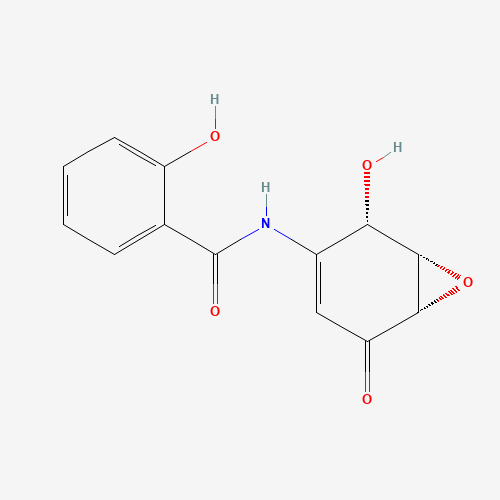2-hydroxy-N-[(1S,2S,6S)-2-hydroxy-5-oxo-7-oxabicyclo[4.1.0]hept-3-en-3-yl]benzamide (CAS: 287194-40-5) - Related Chemical Product